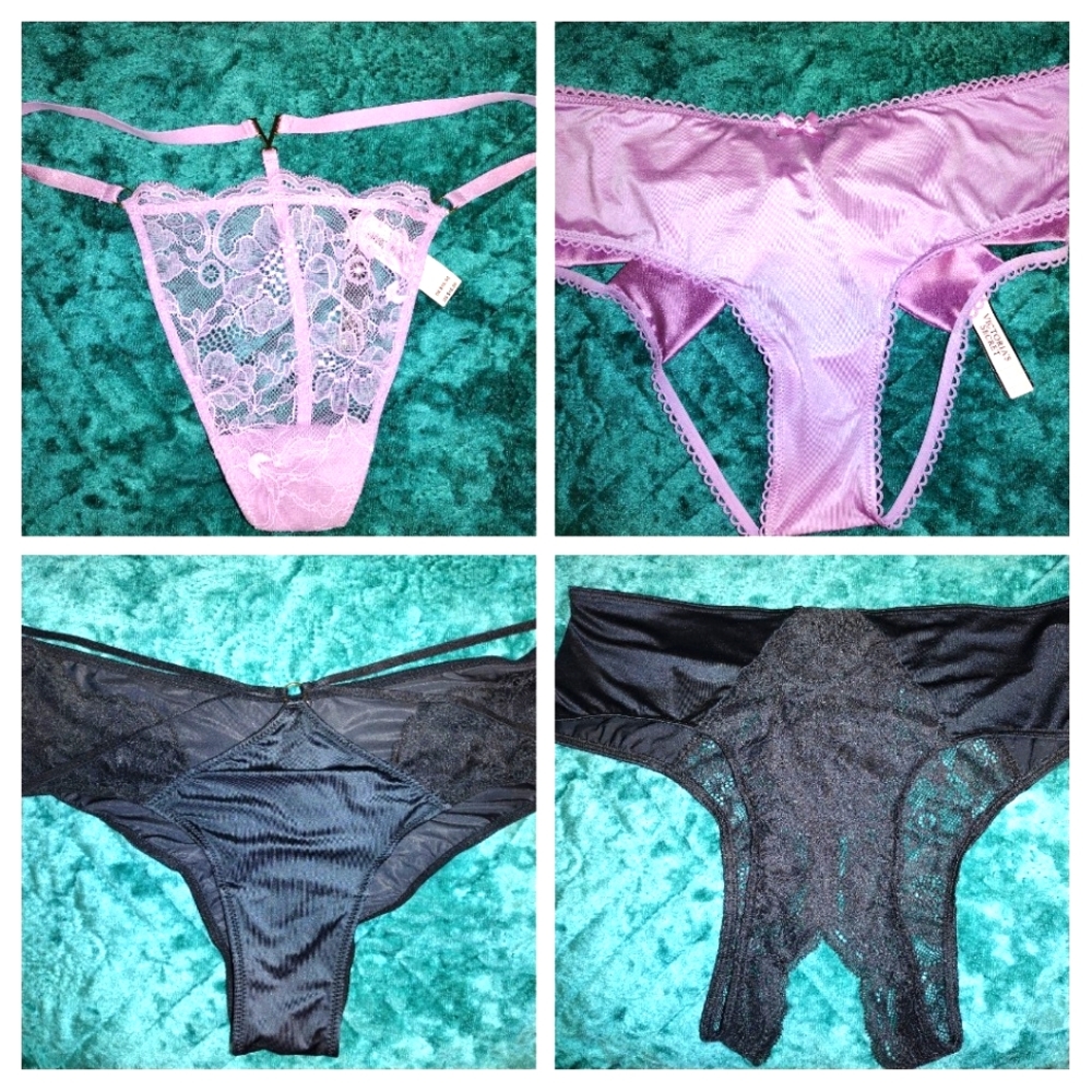 4 Pairs (NWT) Victoria's Secret Panties Size Large